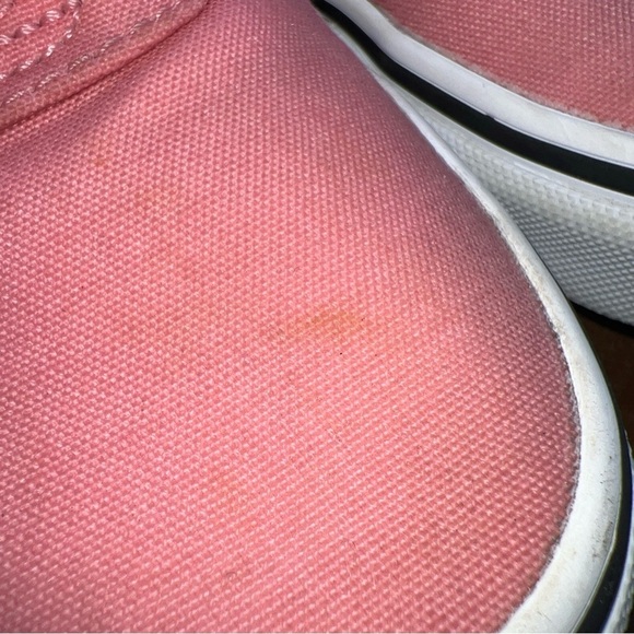 Vans Off The Wall - Girl's Size 5 - Pale Pink Low Skate Shoes - 507698 - Picture 11 of 12